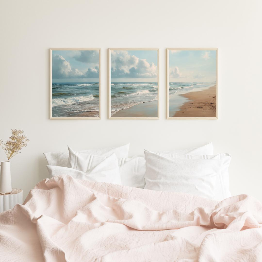 مجموعة من 3 لوحات فنية ثلاثية  - مراجعة Abstract Canvas Set وسعره