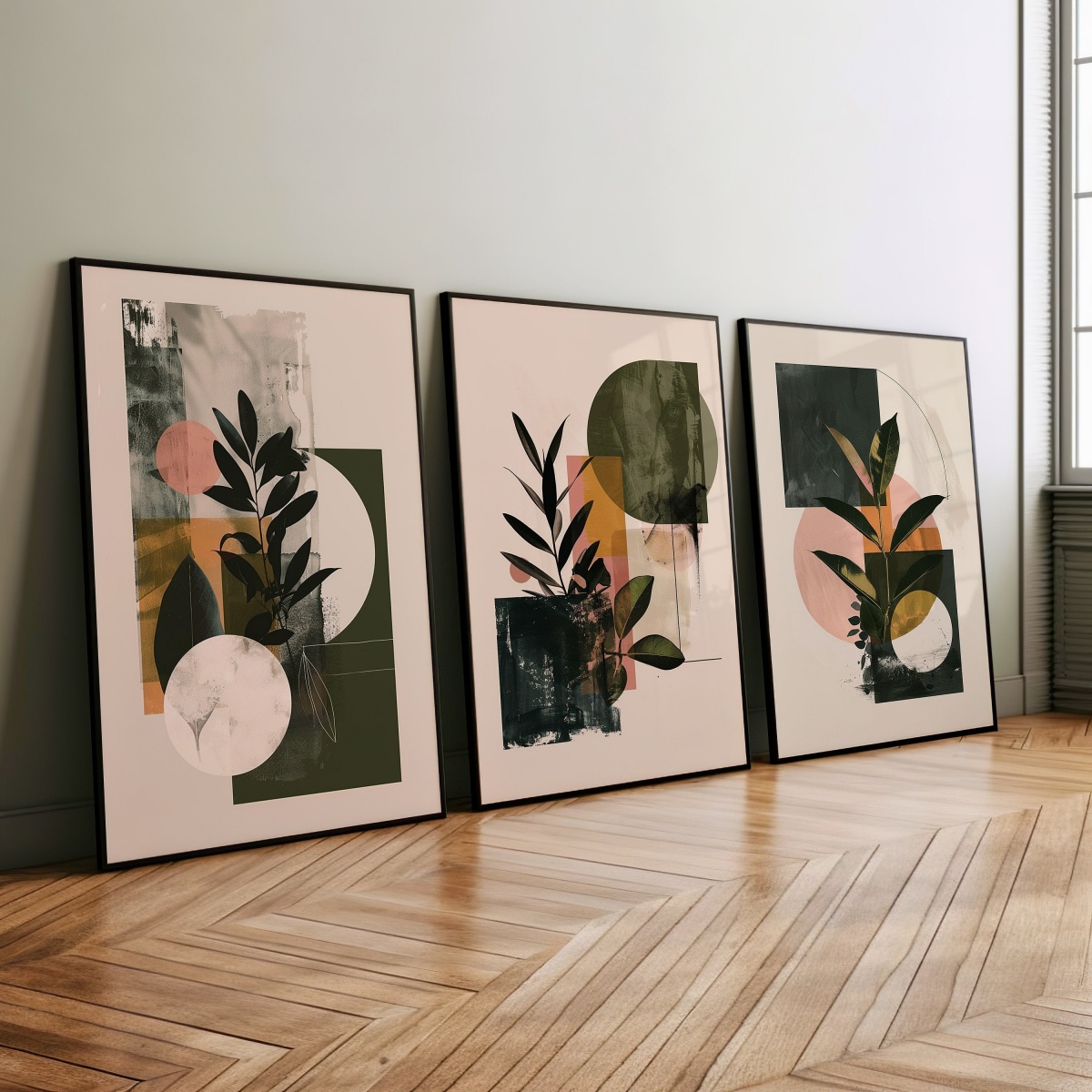 3 قطع/مجموعة لوحات قماشية بوهو - مراجعة Abstract Canvas Set وسعره