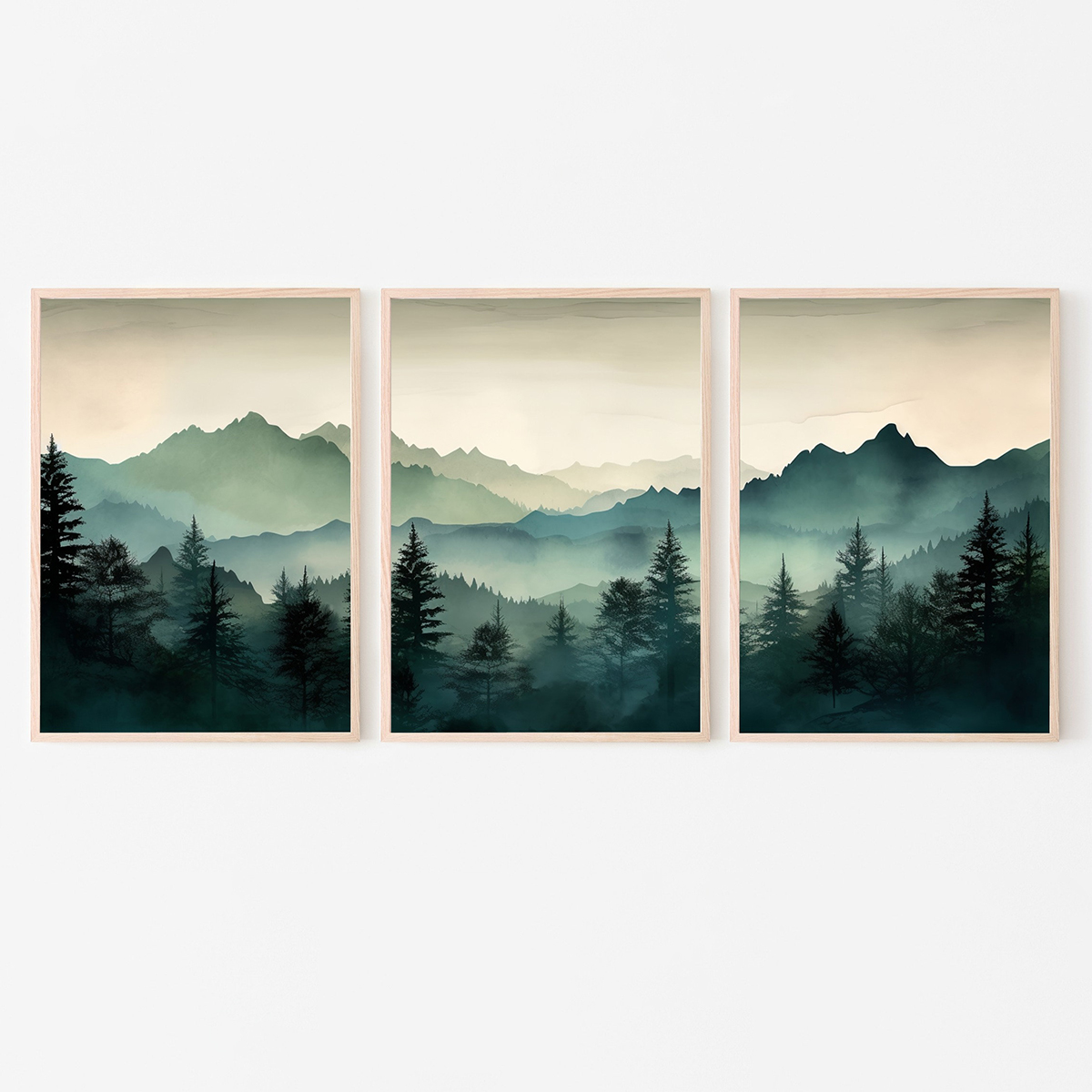 مجموعة من 3 قطع فنية جدارية تج - مراجعة Abstract Canvas Set وسعره
