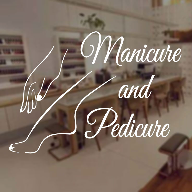 صالون تجميل مانيكير باديكير صا - مراجعة Interior Design Nail Salon وسعره