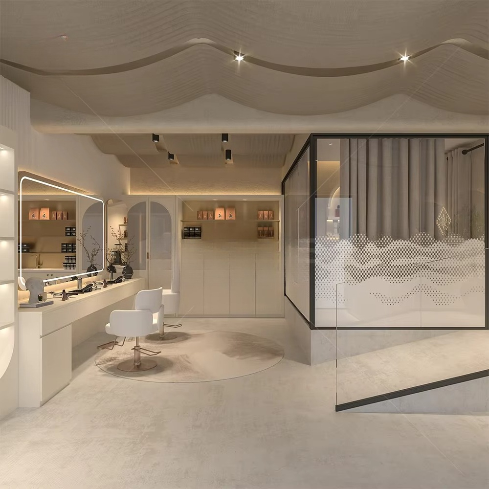 ديكور صالون تجميل فاخر مخصص لت - مراجعة Interior Design Nail Salon وسعره