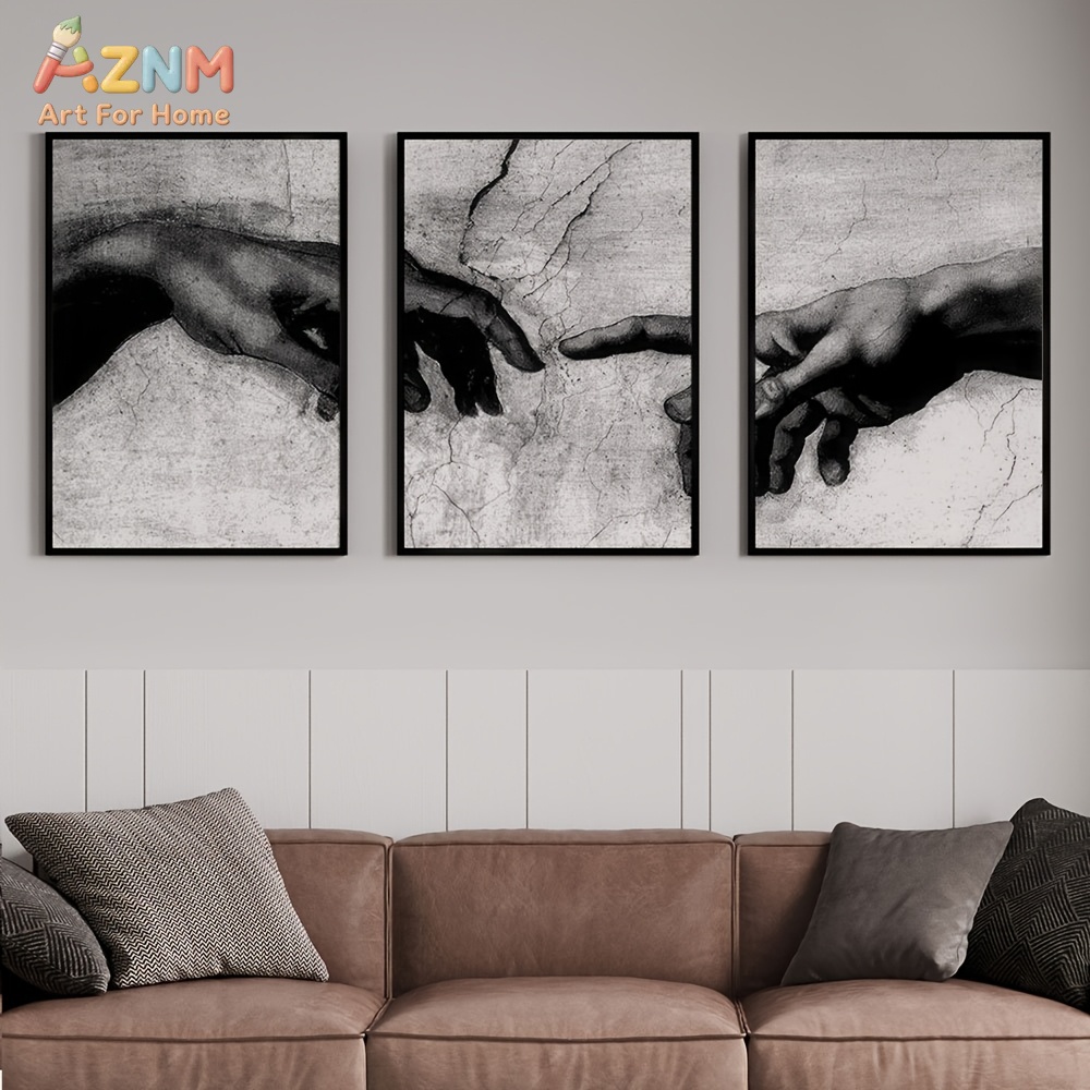 مجموعة من 3 لوحات فنية كانفاسي - مراجعة Abstract Canvas Set وسعره