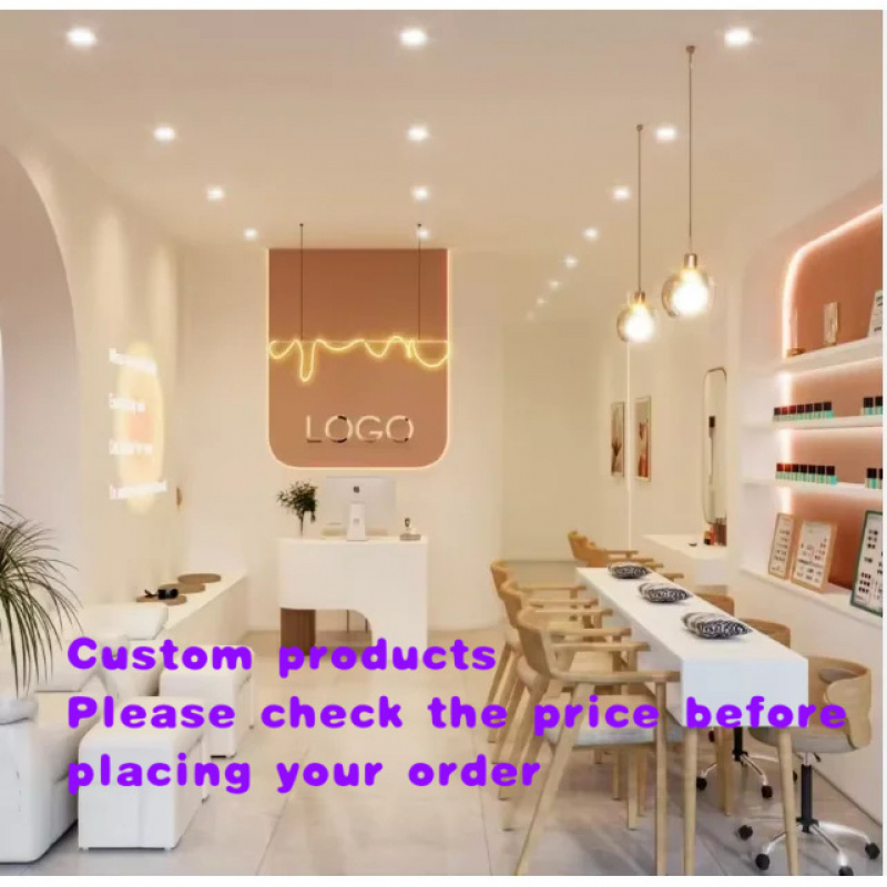 تصميم داخلي ثلاثي الأبعاد لصال - مراجعة Interior Design Nail Salon وسعره