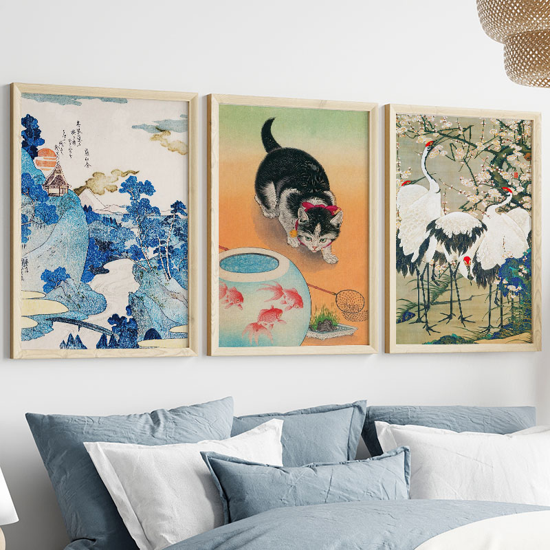 اليابانية Katsushika Hokusai ح - مراجعة Interior Designer وسعره